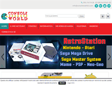 Tablet Screenshot of consoleworldct.com